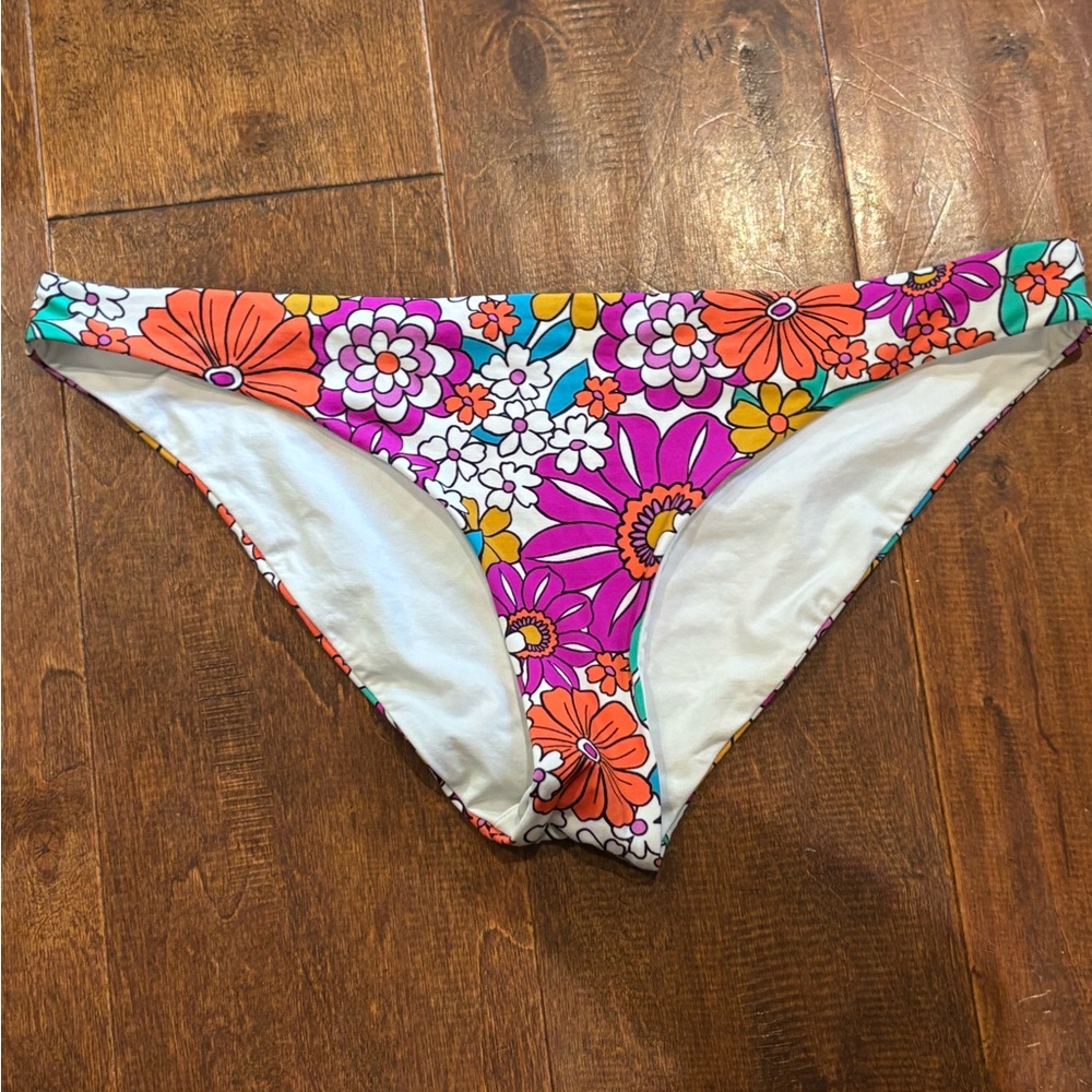 Hurley Floral Bikini Bottoms